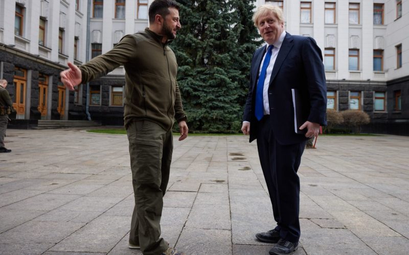 The Prime Minister of the United Kingdom Boris Johnson met today with President Volodymyr Zelensky in Kyiv. By the Office of the President of Ukraine