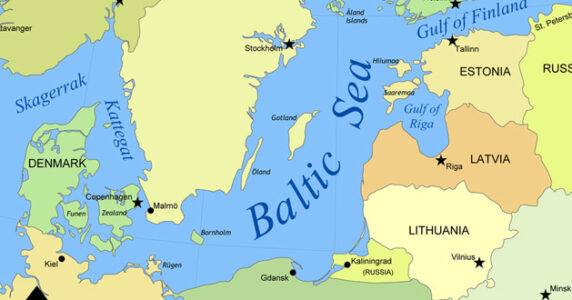 Росія глушить GPS над Балтійським морем з Калінінградської області